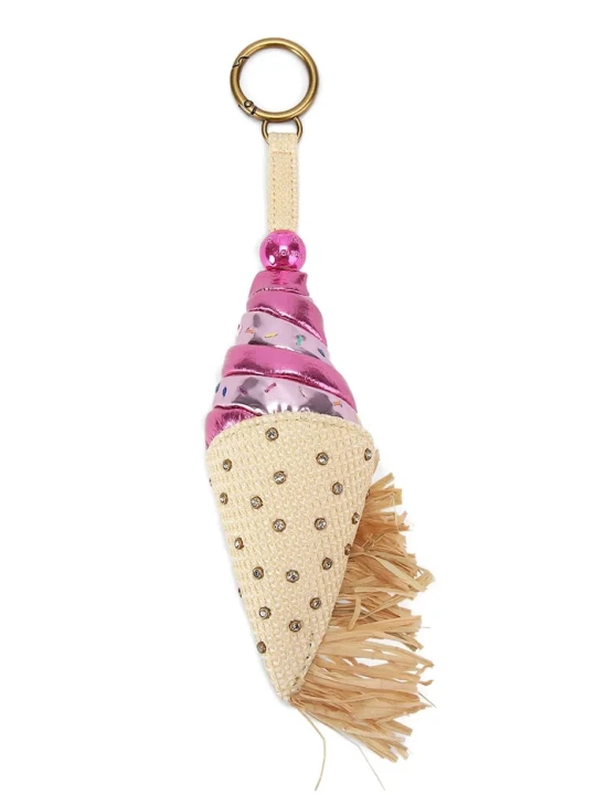 Zdjęcie produktu Kurt Geiger London brelok damski Ice Cream Charm beżowy