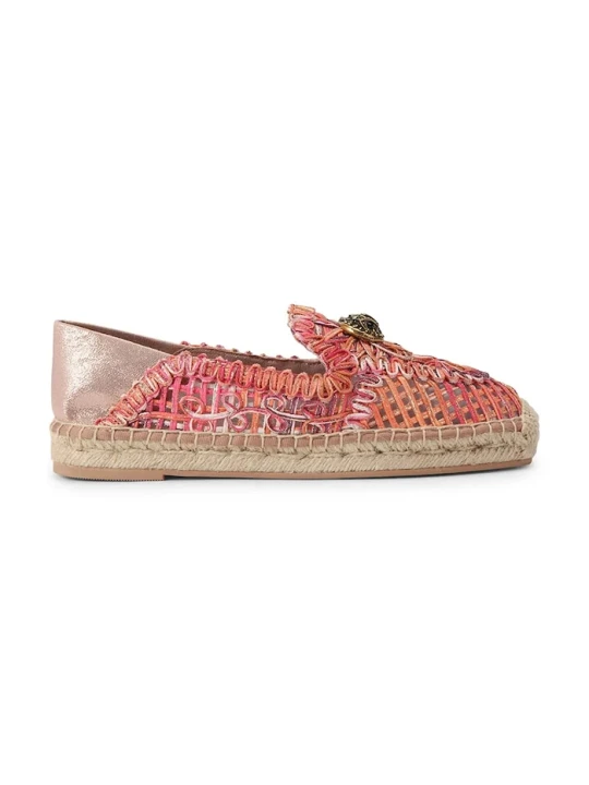 Zdjęcie produktu Kurt Geiger London espadryle espadrylowe damskie Chelsea Woven Espadrille pomarańczowy