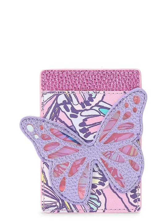 Zdjęcie produktu Kurt Geiger London etui na karty damskie skórzane różowy