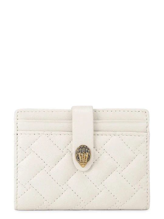 Zdjęcie produktu Kurt Geiger London etui na karty damskie skórzane Kensington beżowy
