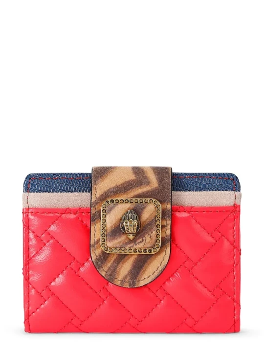 Zdjęcie produktu Kurt Geiger London etui na karty damskie skórzane Pimlico czerwony