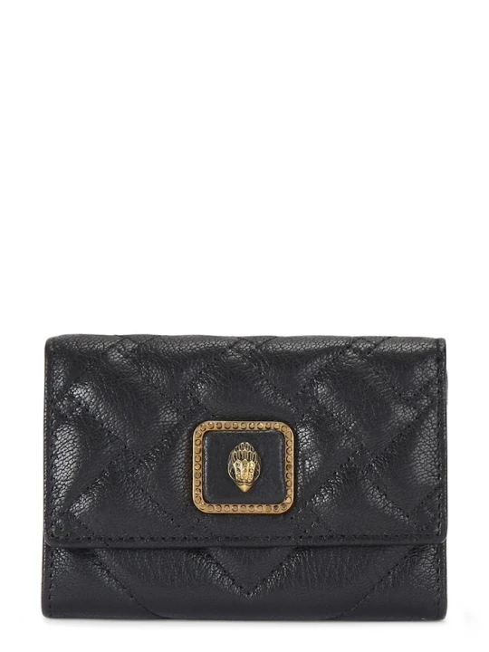 Zdjęcie produktu Kurt Geiger London etui na karty skórzane Pimlico czarny