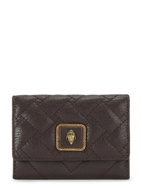 Zdjęcie produktu Kurt Geiger London etui na karty skórzane Pimlico brązowy