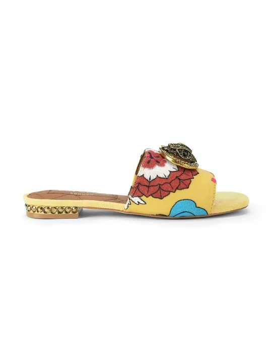 Zdjęcie produktu Kurt Geiger London klapki damskie Chelsea Flat Sandal żółty