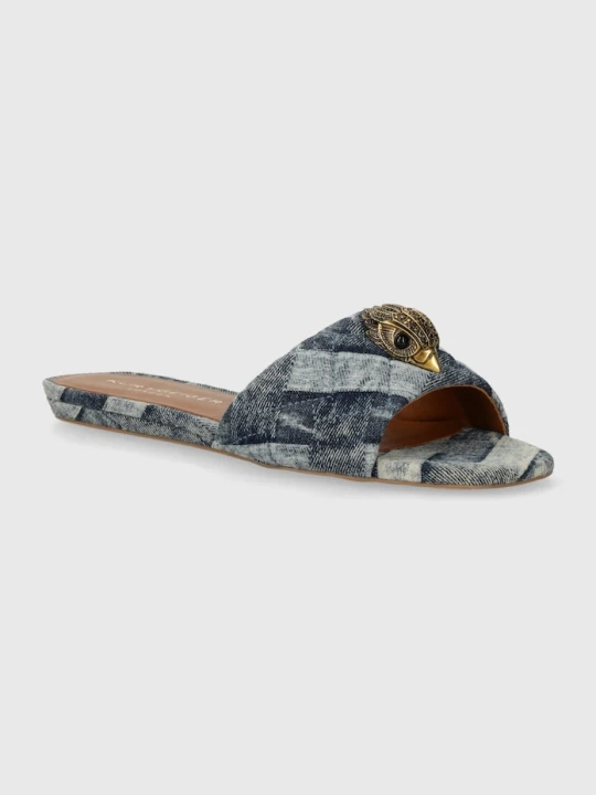 Zdjęcie produktu Kurt Geiger London klapki Kensington Flat Sandal niebieski