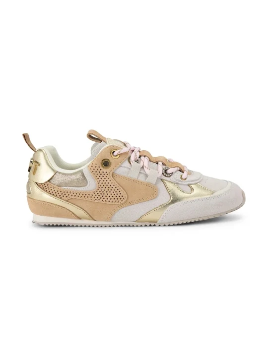 Zdjęcie produktu Kurt Geiger London Kurt Slim Runner sneakersy damskie skórzane beżowy