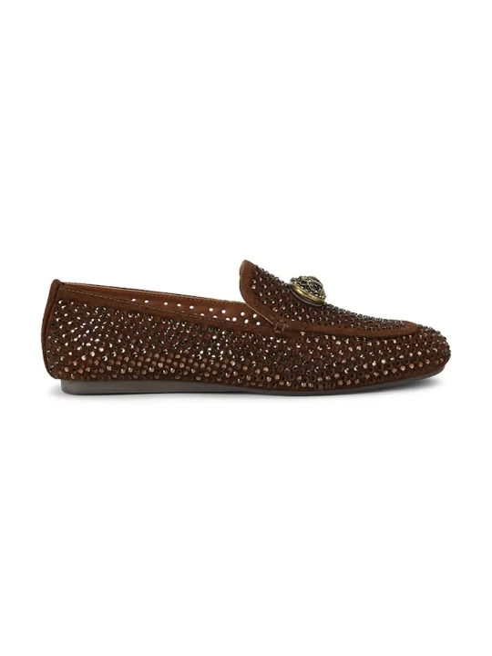 Zdjęcie produktu Kurt Geiger London loafersy damskie zamszowe Mayfair Loafer brązowy