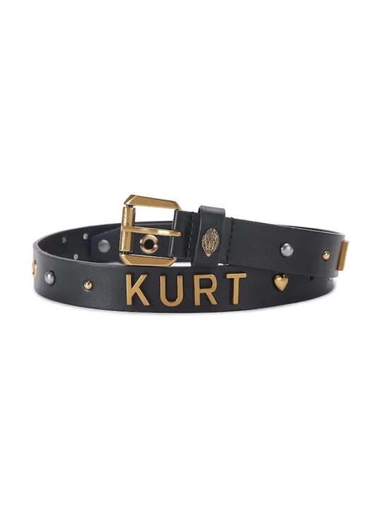Zdjęcie produktu Kurt Geiger London pasek skórzany czarny