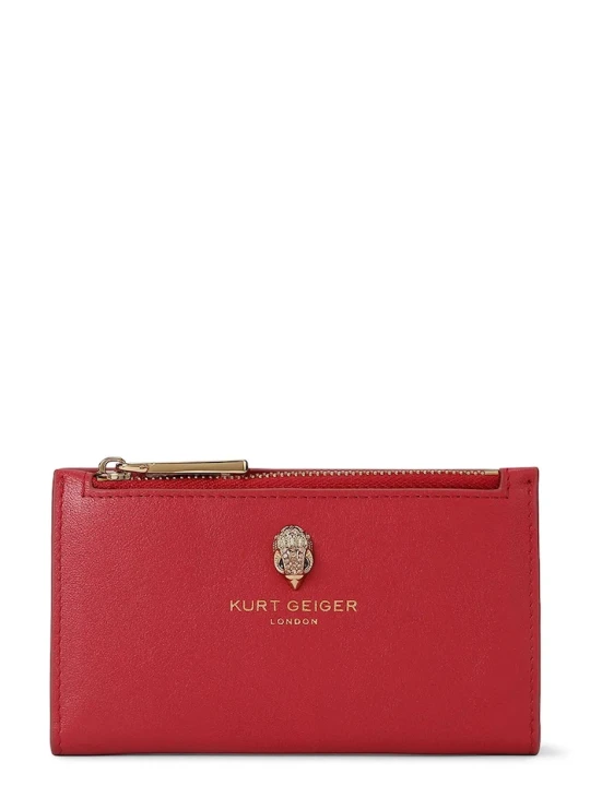 Zdjęcie produktu Kurt Geiger London portfel damski skórzany SLOANE czerwony