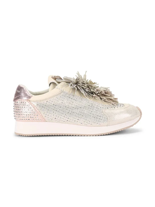 Zdjęcie produktu Kurt Geiger London sneakersy Islington Pom Pom Pump złoty