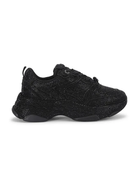 Zdjęcie produktu Kurt Geiger London Starlight Runner sneakersy damskie zamszowe czarny
