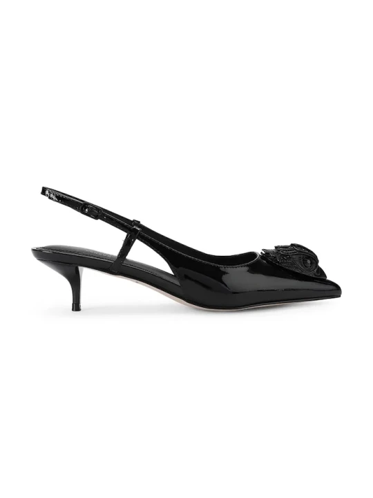 Zdjęcie produktu Kurt Geiger London szpilki skórzane Belsize 40 Sling czarny