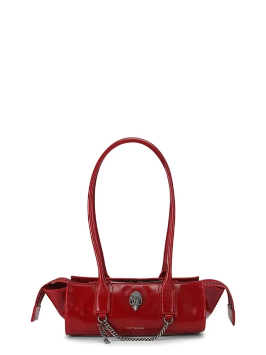 Zdjęcie produktu Kurt Geiger London torebka bagietka damska skórzana Sloane czerwony