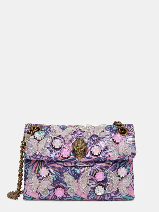 Zdjęcie produktu Kurt Geiger London torebka crossbody damska Mini Kensington fioletowy