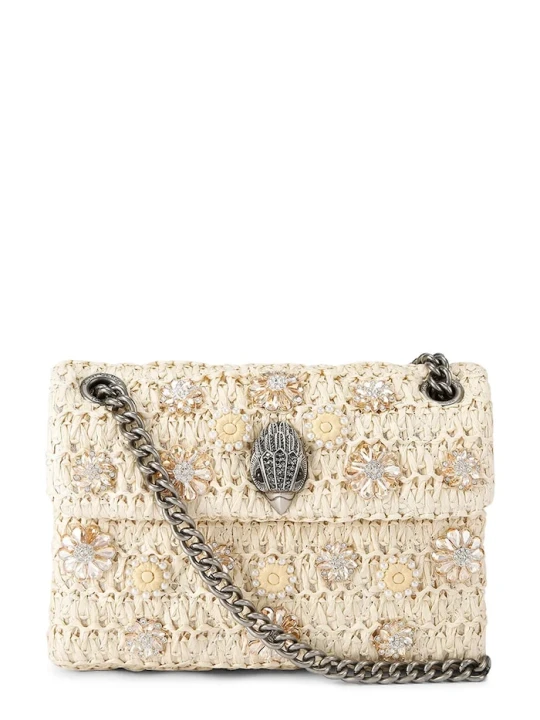 Zdjęcie produktu Kurt Geiger London torebka crossbody damska Raffia Mini Kensington żółty