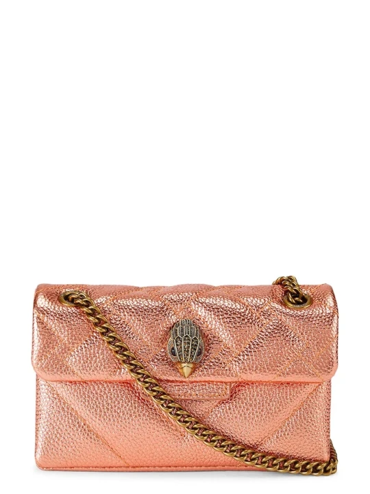 Zdjęcie produktu Kurt Geiger London torebka crossbody damska skórzana pomarańczowy