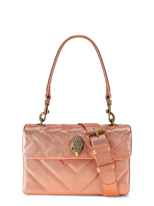 Zdjęcie produktu Kurt Geiger London torebka crossbody damska skórzana Kensington pomarańczowy