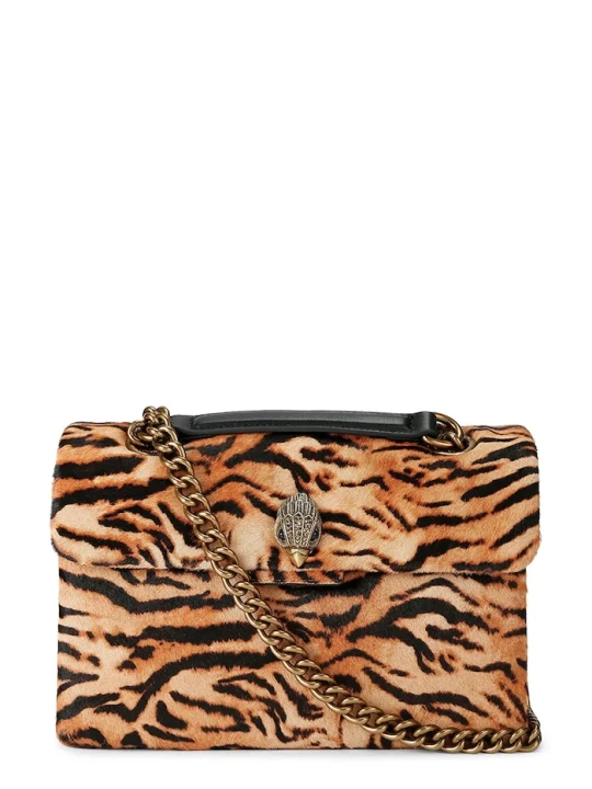 Zdjęcie produktu Kurt Geiger London torebka crossbody damska skórzana KENSINGTON brązowy