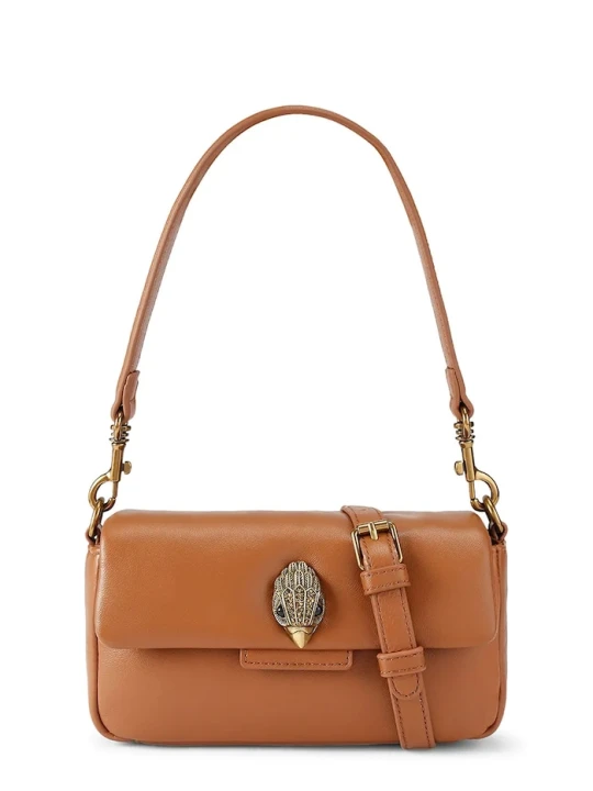 Zdjęcie produktu Kurt Geiger London torebka crossbody damska skórzana Mini Oxford brązowy