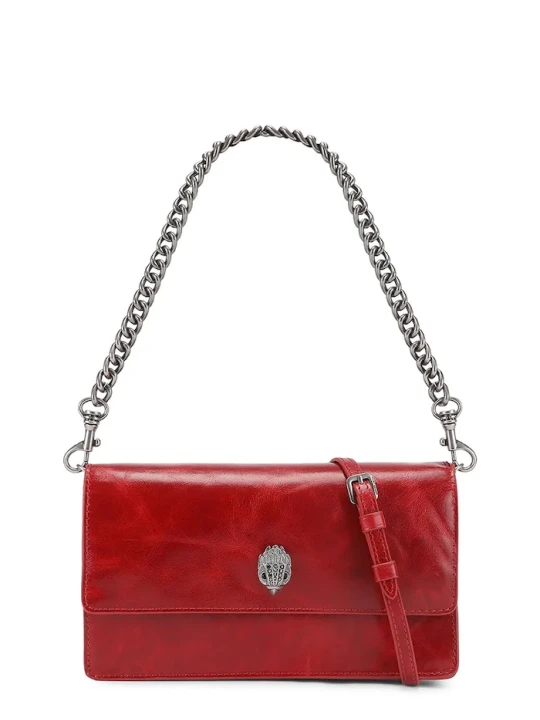 Zdjęcie produktu Kurt Geiger London torebka crossbody damska skórzana Sloane czerwony