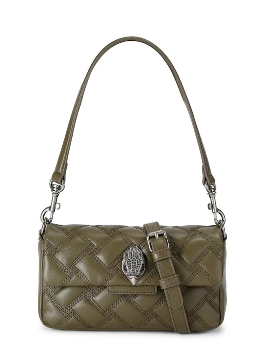 Zdjęcie produktu Kurt Geiger London torebka crossbody damska skórzana zielony