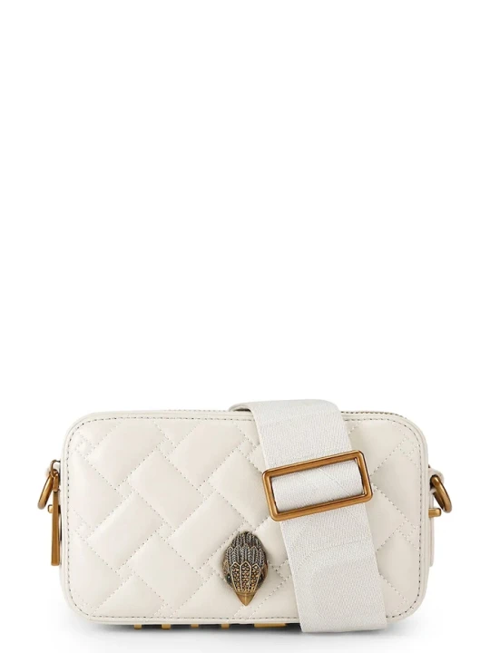 Zdjęcie produktu Kurt Geiger London torebka crossbody damska z imitacji skóry Kensington beżowy