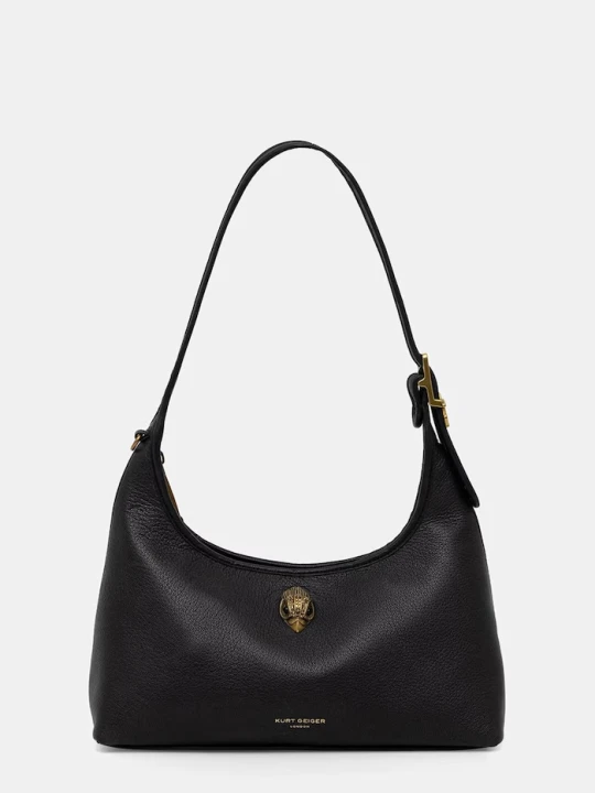 Zdjęcie produktu Kurt Geiger London torebka damska skórzana Kurt shoulder bag czarny