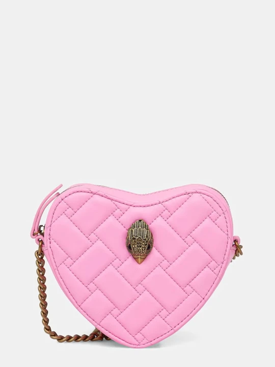 Zdjęcie produktu Kurt Geiger London torebka damska skórzana Mini Kensington różowy