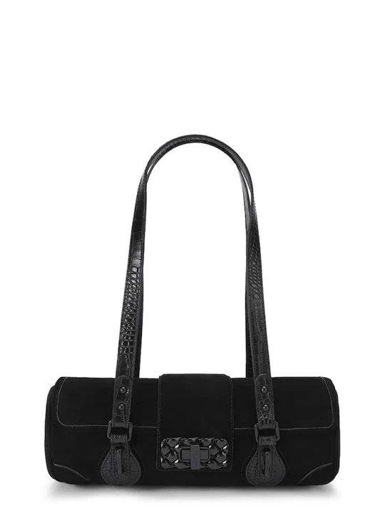 Zdjęcie produktu Kurt Geiger London torebka damska zamszowa Marylebone czarny