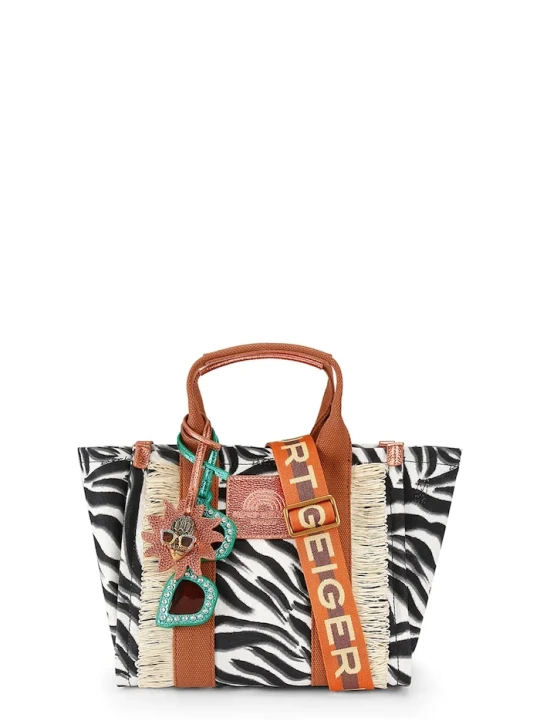 Zdjęcie produktu Kurt Geiger London torebka shopper damska bawełniana biały