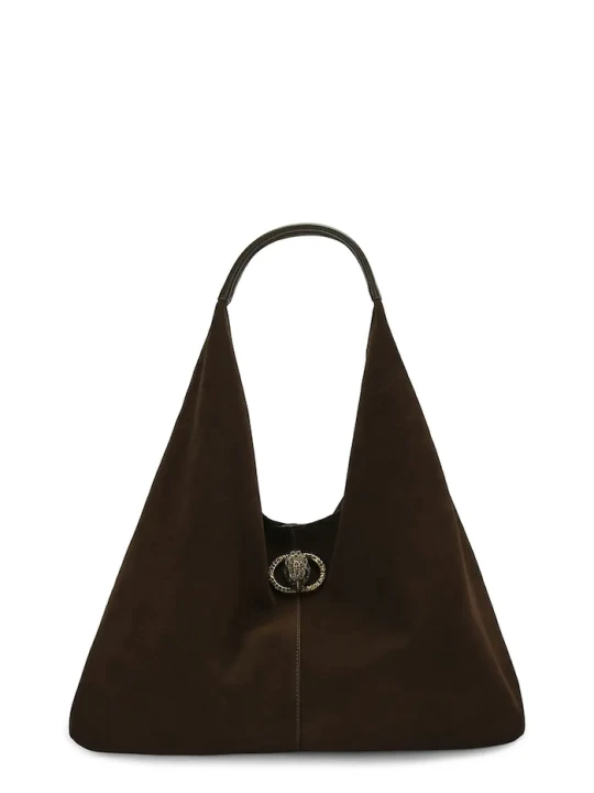 Zdjęcie produktu Kurt Geiger London torebka shopper damska zamszowa CHELSEA LG SLOUCH HOBO brązowy