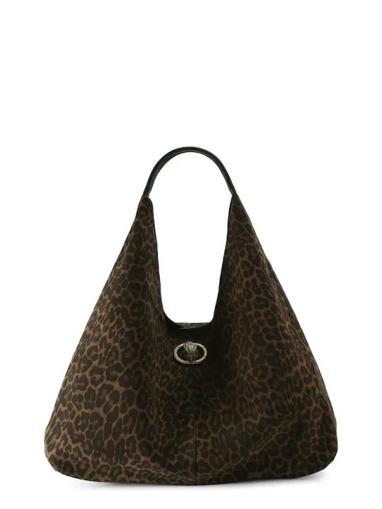 Zdjęcie produktu Kurt Geiger London torebka shopper damska zamszowa CHELSEA LG SLOUCH HOBO brązowy