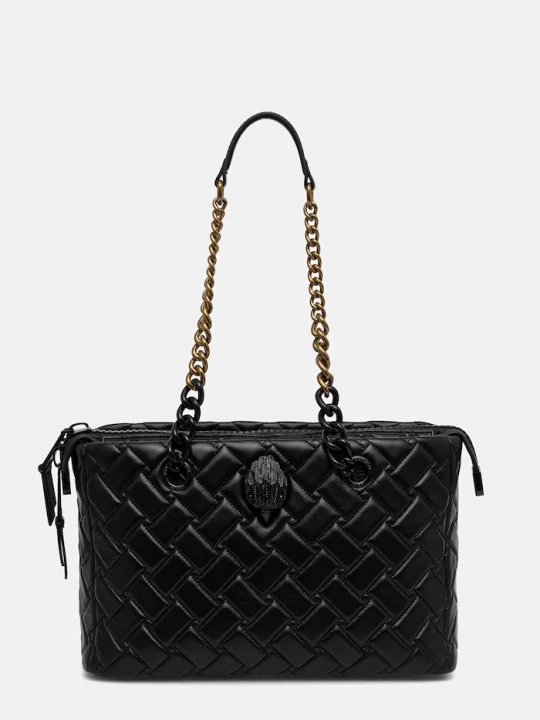 Zdjęcie produktu Kurt Geiger London torebka skórzana KENSINGTON czarny