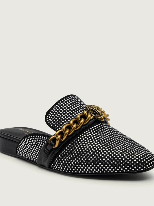Zdjęcie produktu Kurt Geiger Mule CHELSEA | zamsz czarny