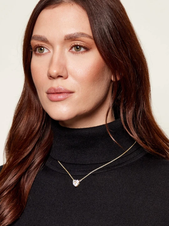 Zdjęcie produktu Kurt Geiger Naszyjnik CRYSTAL HEART złoty