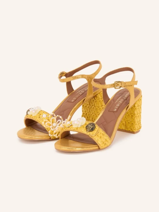 Zdjęcie produktu Kurt Geiger Sandały Kensington Langley Z Ozdobnymi Perełkami beige