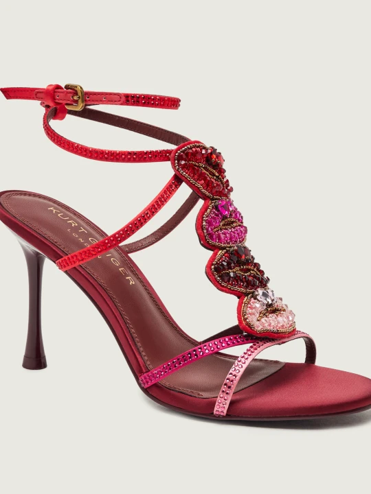 Zdjęcie produktu Kurt Geiger Sandały na szpilce Kiss różowy