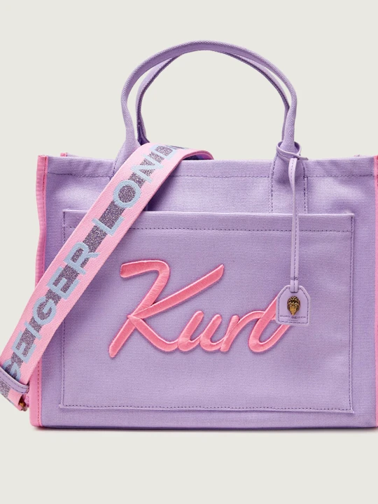 Zdjęcie produktu Kurt Geiger Shopperka KURT fioletowy
