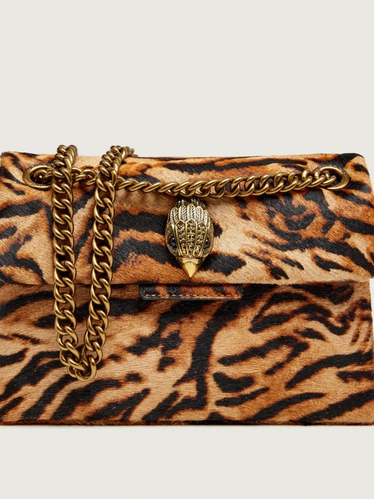 Zdjęcie produktu Kurt Geiger Skórzana torebka na ramię Mini Kensington camel