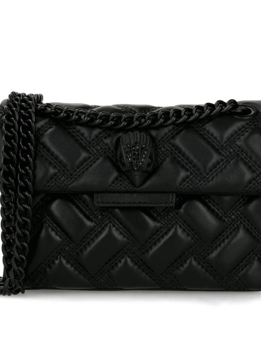 Zdjęcie produktu Kurt Geiger Skórzana torebka na ramię MINI KENSINGTON DRENCH czarny