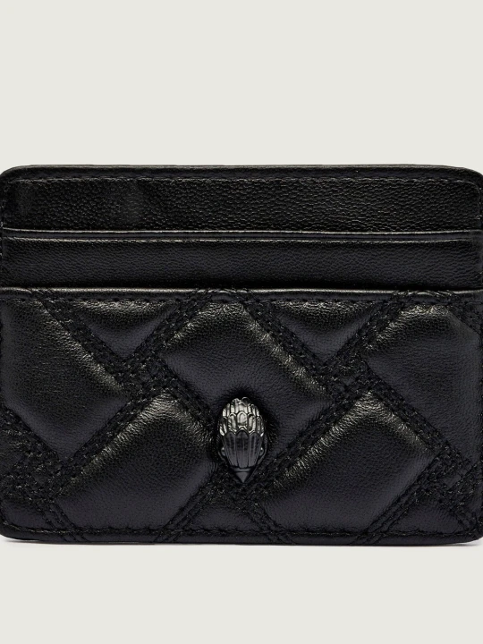 Zdjęcie produktu Kurt Geiger Skórzane etui na karty DRENCH czarny