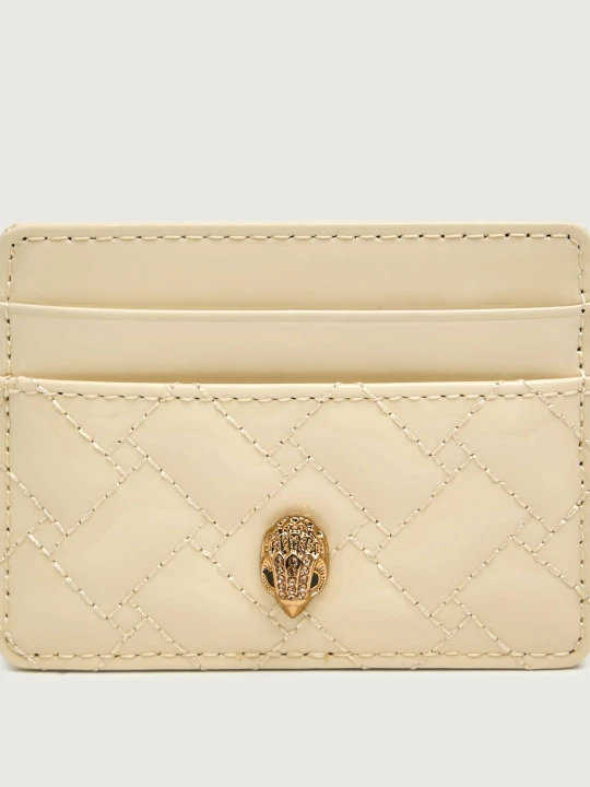 Zdjęcie produktu Kurt Geiger Skórzane etui na karty KENSINGTON kremowy