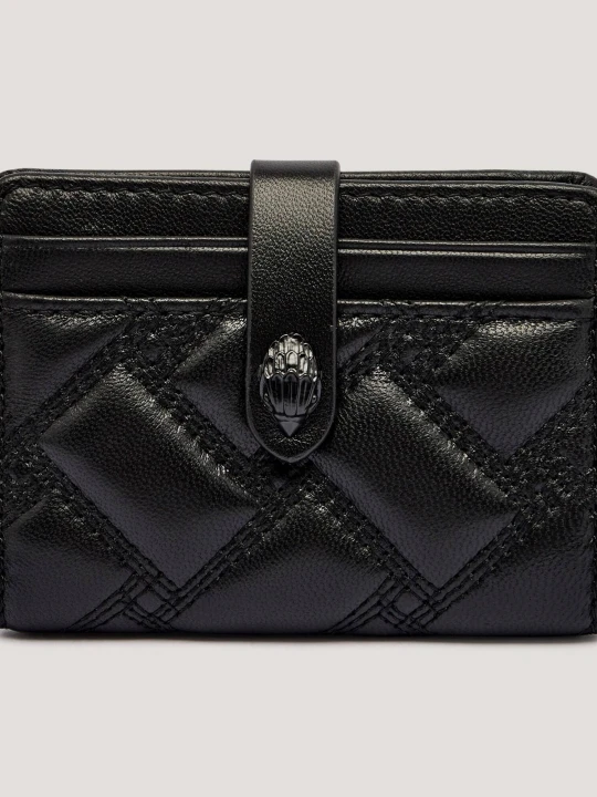 Zdjęcie produktu Kurt Geiger Skórzane etui na karty KENSINGTON czarny