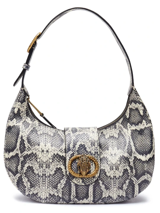 Zdjęcie produktu Kurt Geiger Skórzane hobo CHELSEA ecru