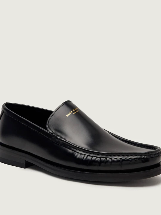 Zdjęcie produktu Kurt Geiger Skórzane loafersy DENMAN czarny