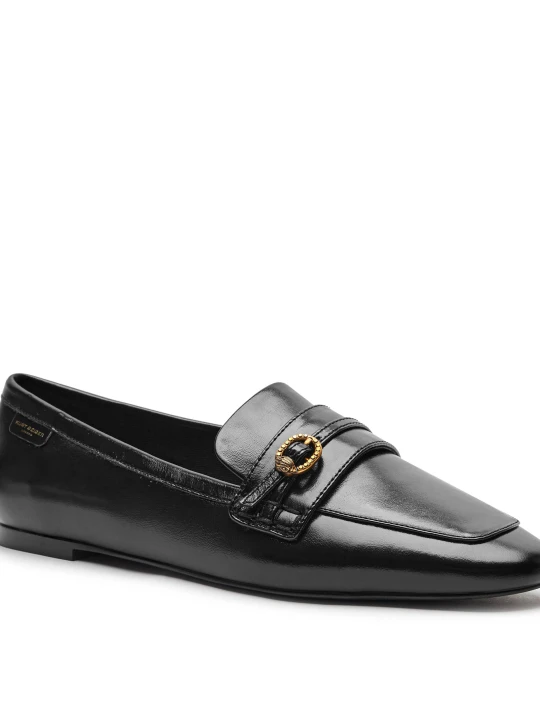 Zdjęcie produktu Kurt Geiger Skórzane loafersy MAYFAIR czarny