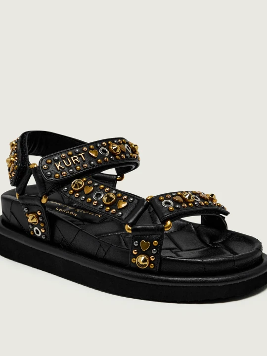 Zdjęcie produktu Kurt Geiger Skórzane sandały ORSON czarny