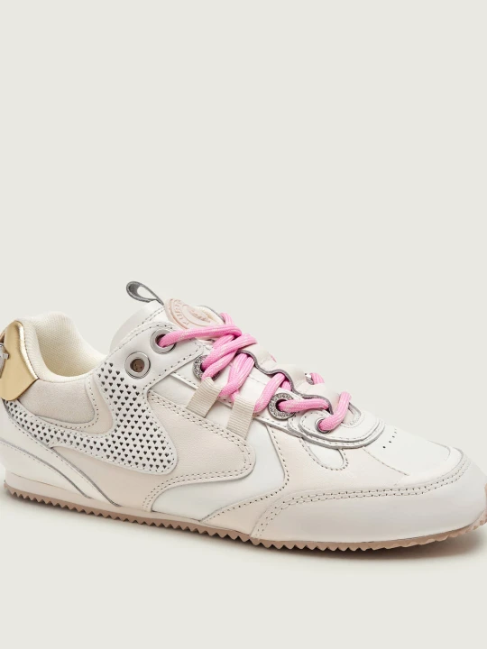 Zdjęcie produktu Kurt Geiger Skórzane sneakersy KURT ecru