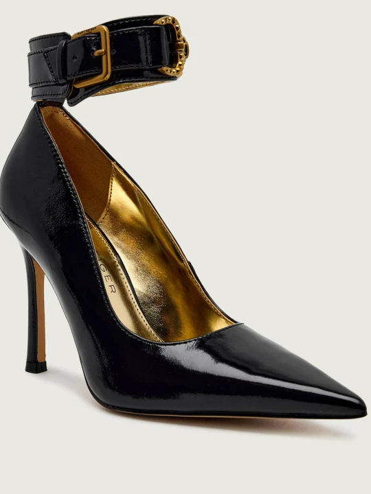 Zdjęcie produktu Kurt Geiger Skórzane szpilki MANSION czarny