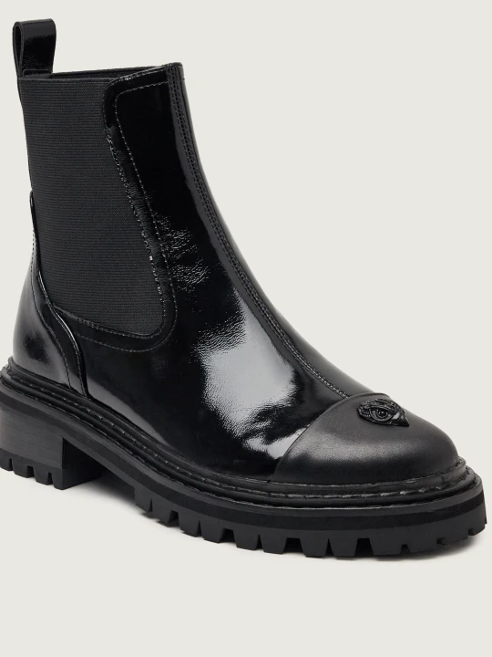 Zdjęcie produktu Kurt Geiger Skórzane sztyblety SLOANE CHELSEA czarny